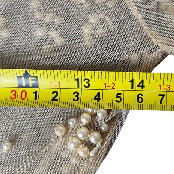 Free People XS Intimately Free People Embellished Pearl Bodysuit - Picture 5 of 6